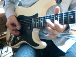 Playing the stratocaster